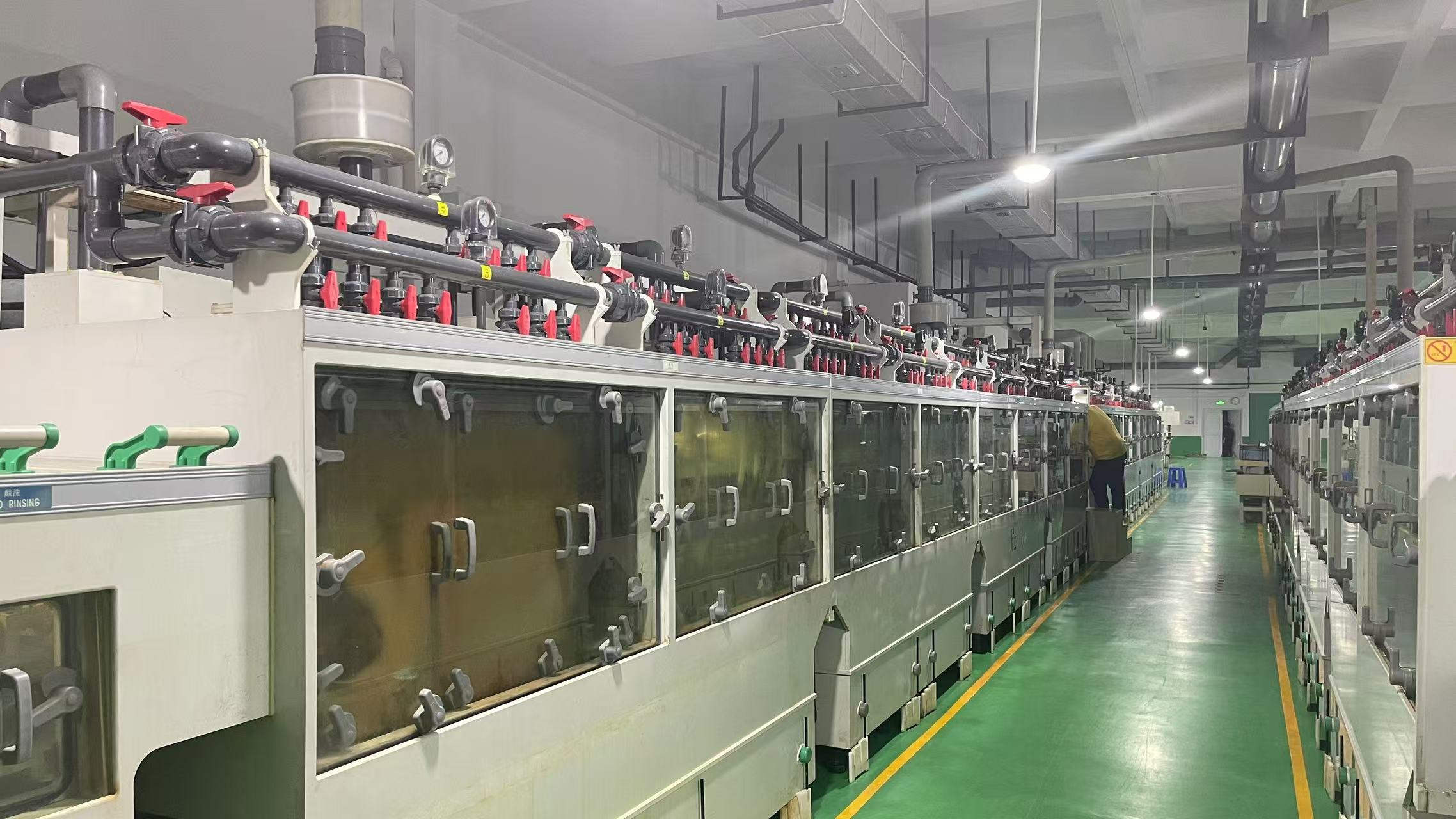 What is the metal etching process?