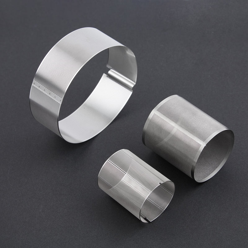 How to process the seamless welding effect of etching mesh?